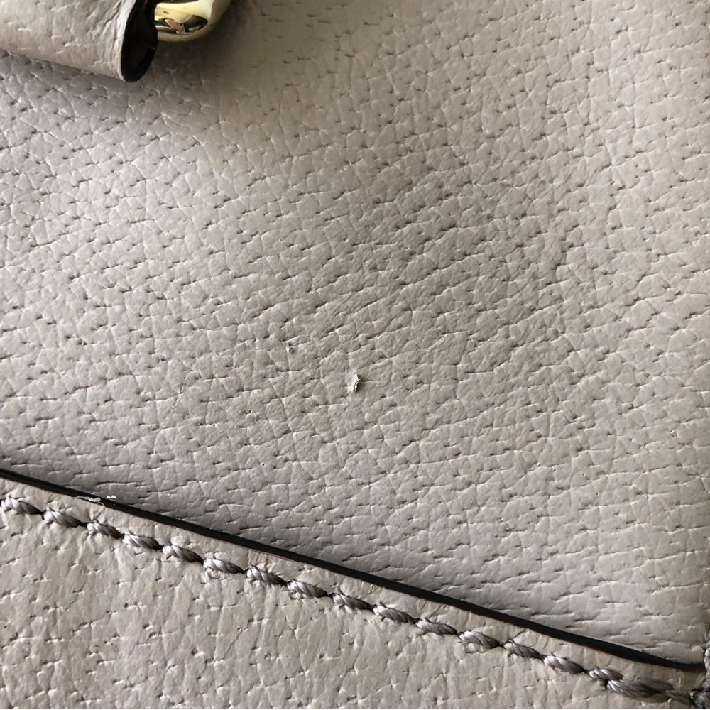 Kate spade Grove Street Terri Almondine Leather Shoulder Tote